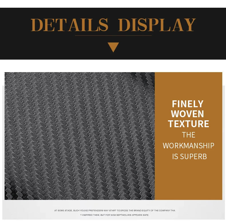 New Carbon Fiber Short Wallet Men's Card Bag Integrated Zipper Change Bag Holder - Smarsty
