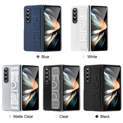 Ultra Thin Matte Galaxy Fold Case With Wrist Strap Pro - Smarsty