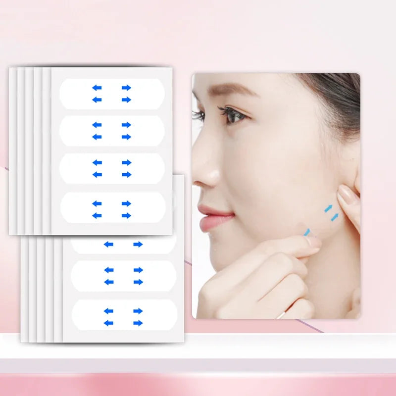 Invisible V Shape Face Lift Stickers for Wrinkle Reduction - Smarsty
