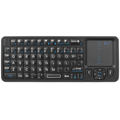Mini Bluetooth Keyboard With Backlit IR Touchpad For TV