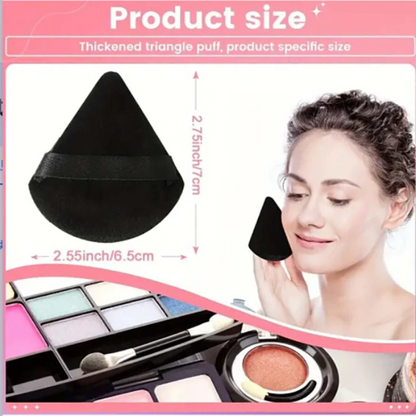 10Pcs Soft Triangle Powder Puff for Flawless Makeup - Smarsty