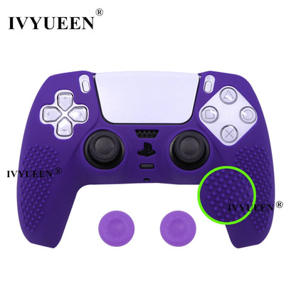 Ivyueen Anti Slip Silicone Skin for PS5 Controller - Smarsty