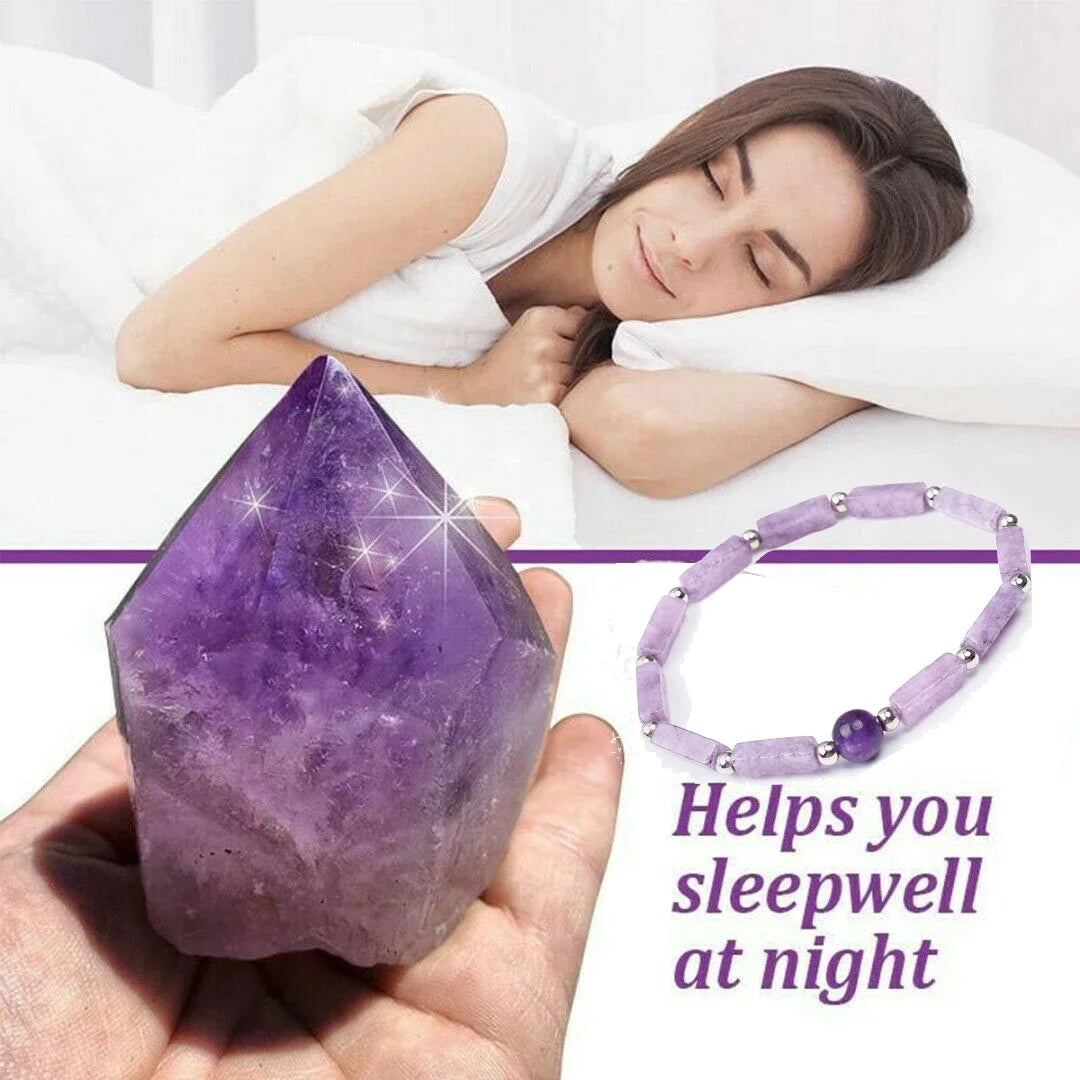 Natural Amethyst Slimming Bracelet for Weight Loss - Smarsty