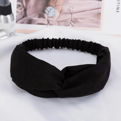 2024 New Design Fashion Women Summer Style Headbands Bohemian Girl Cross Turban Bandage Bandanas Hairbands Hair Accessories - Smarsty
