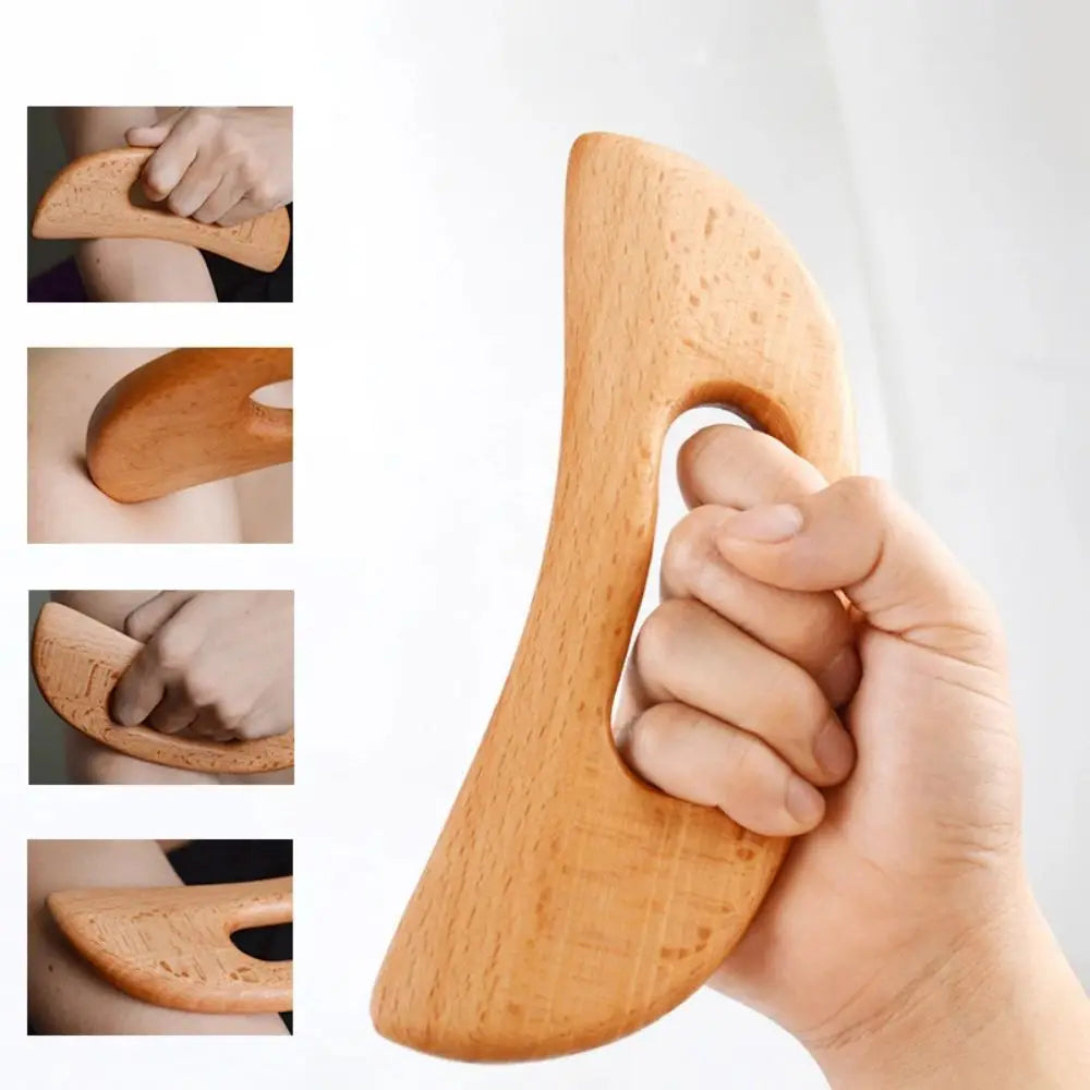 Wooden Gua Sha Tool for Effective Body Massage - Smarsty