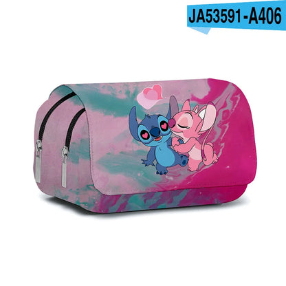 Flap Pen Bag For School Girls Pencil Case Kawaii Durable - Smarsty