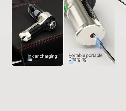 Cordless Car Vacuum Cleaner With Strong Suction Portable - Smarsty
