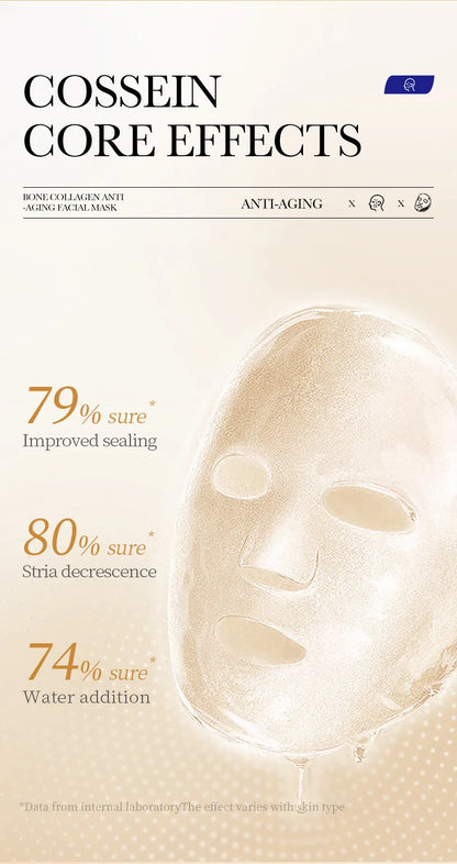 20 Piece Hyaluronic Acid Collagen Face Masks for Hydration - Smarsty