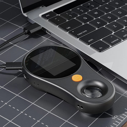 500X Digital Handheld Microscope 2 Inch IPS Screen Electronic Coin Magnifier Portable Microscope Camera for Jewelry Watch Repair