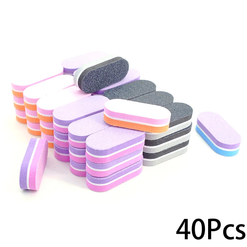 Mini Nail Sponge File Buffer Block Set for Smooth Finishing - Smarsty