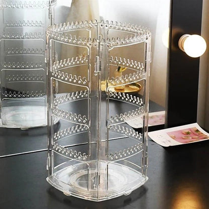 Rotating Jewelry Display Rack for Earrings and Necklaces - Smarsty