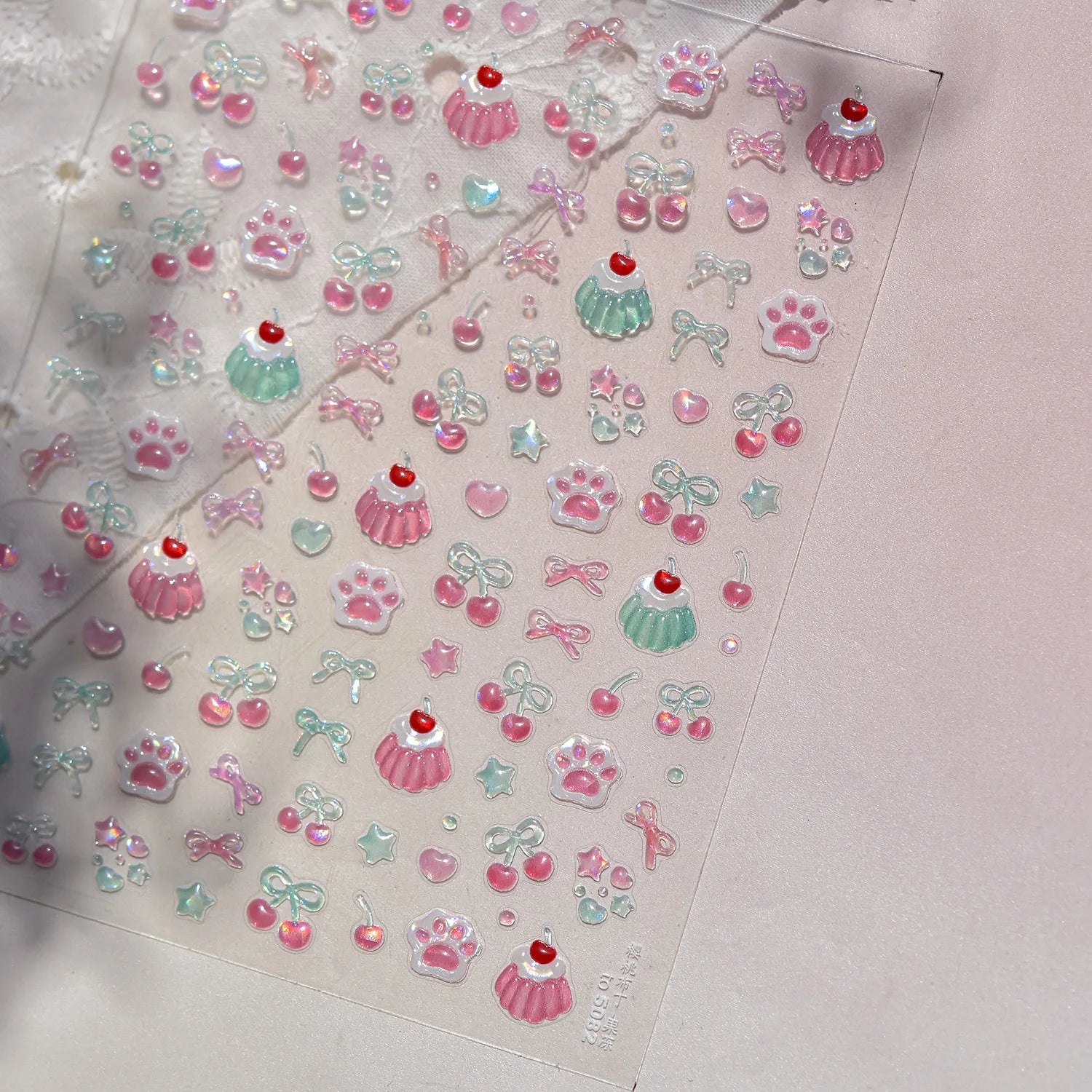 Cute Starfish Nail Charm Stickers for Summer Nail Art - Smarsty