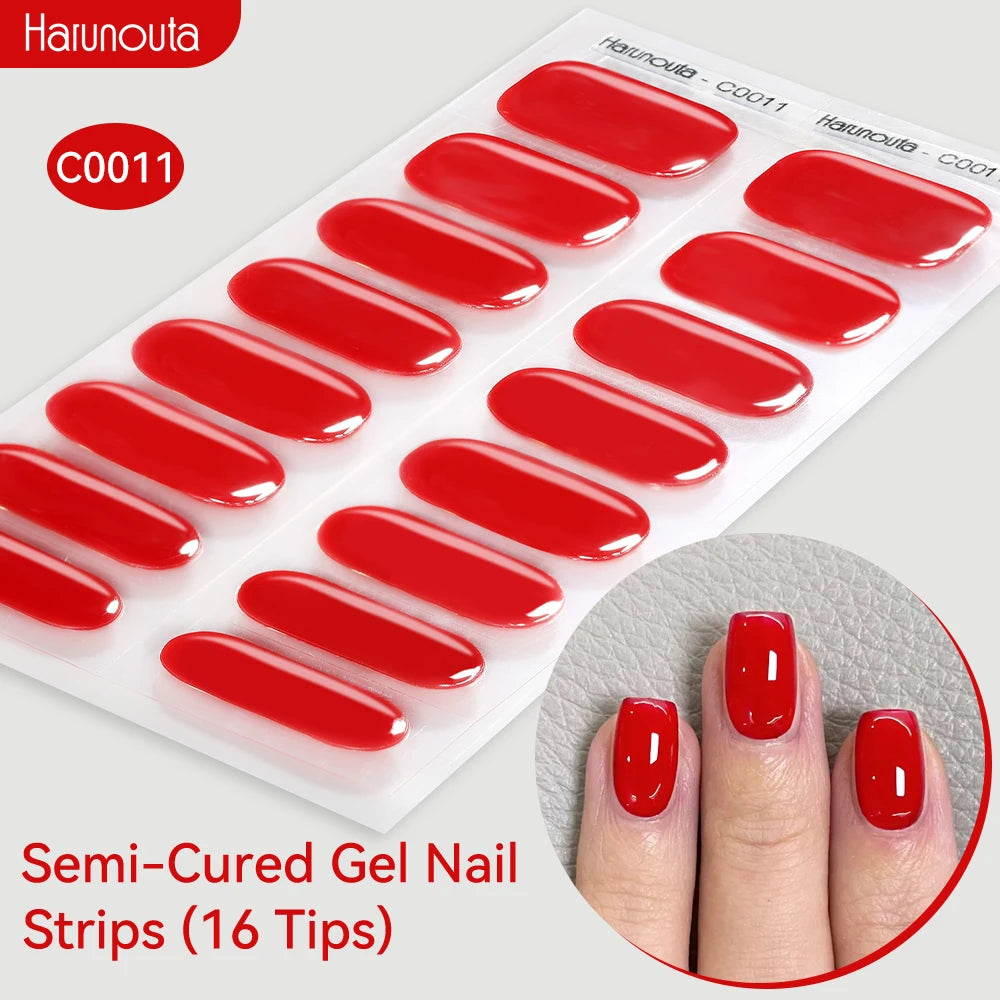 Gradient Auroras Gel Nail Strips for Easy DIY Manicure - Smarsty