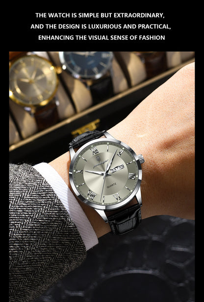 Luxury Waterproof Military Watch For Men with Luminous Dial - Smarsty