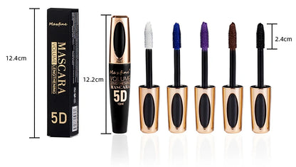 5D Silk Mascara for Big Eyes with Lengthening Formula - Smarsty