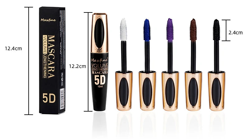 5D Silk Mascara for Big Eyes with Lengthening Formula - Smarsty