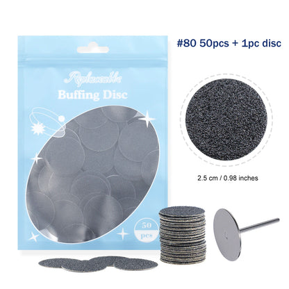 Replaceable Sandpaper Pedicure Discs for Smooth Feet - Smarsty