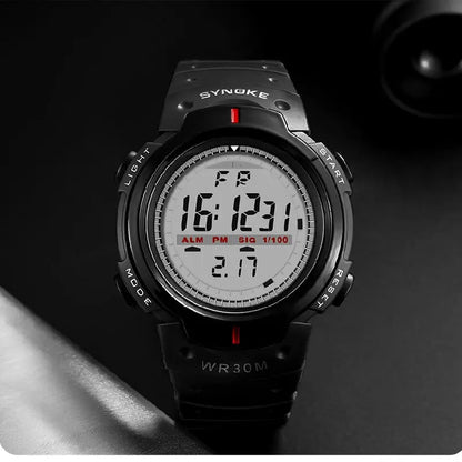 SYNOKE Waterproof Sports Watch for Men with Luminous Display - Smarsty