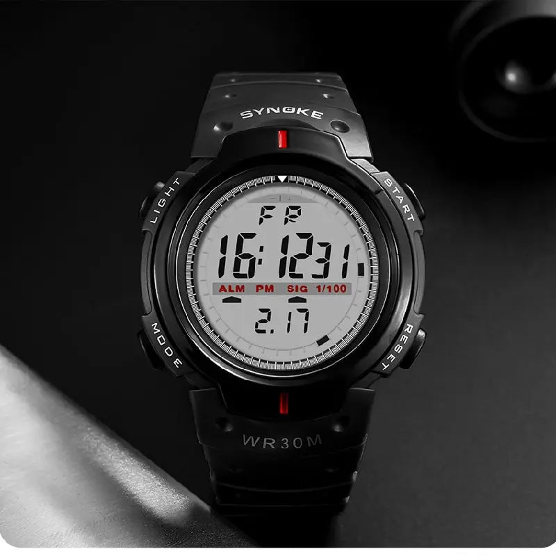 SYNOKE Waterproof Sports Watch for Men with Luminous Display - Smarsty