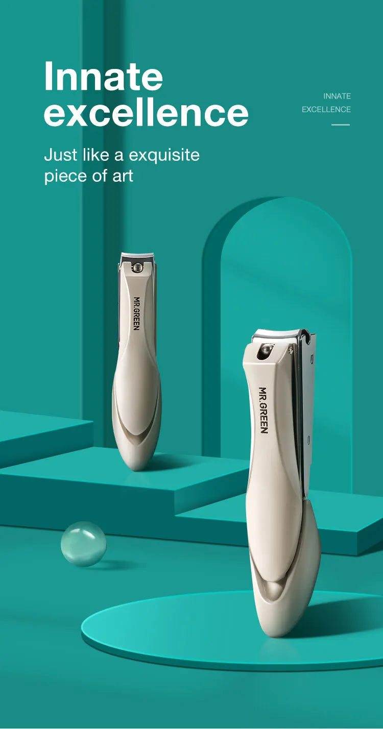 MR GREEN Anti Splash Stainless Steel Nail Clippers - Smarsty