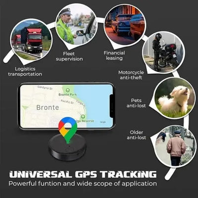Car Vehicle Tracking Anti-Lost Locator Mini GPS Tracker for Vehicles Locator Tracker for Tracking System Bluetooth - Smarsty