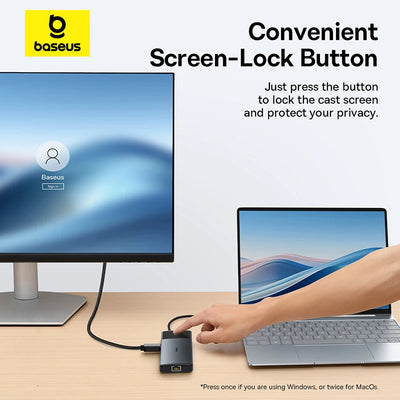Usb C Hub 8K Hdmi Expansion For Multiscreen And Peripherals - Smarsty