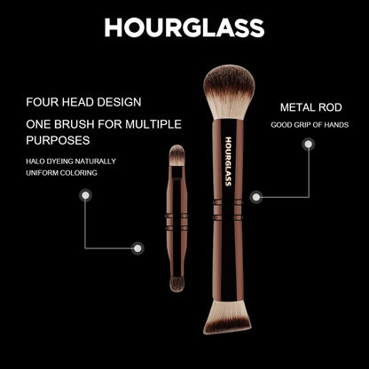 Hourglass Multifunctional Makeup Brush for Flawless Application - Smarsty