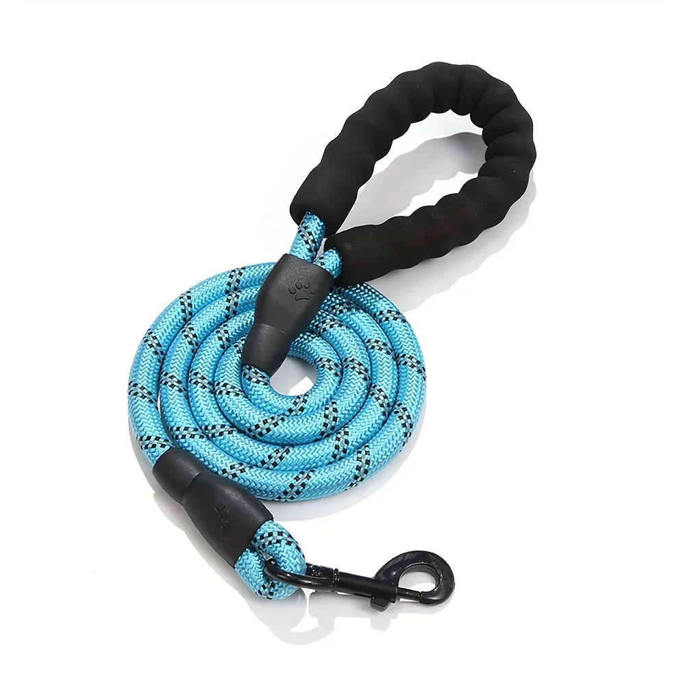 Reflective Dog Leash With Padded Handle For Safety - Smarsty