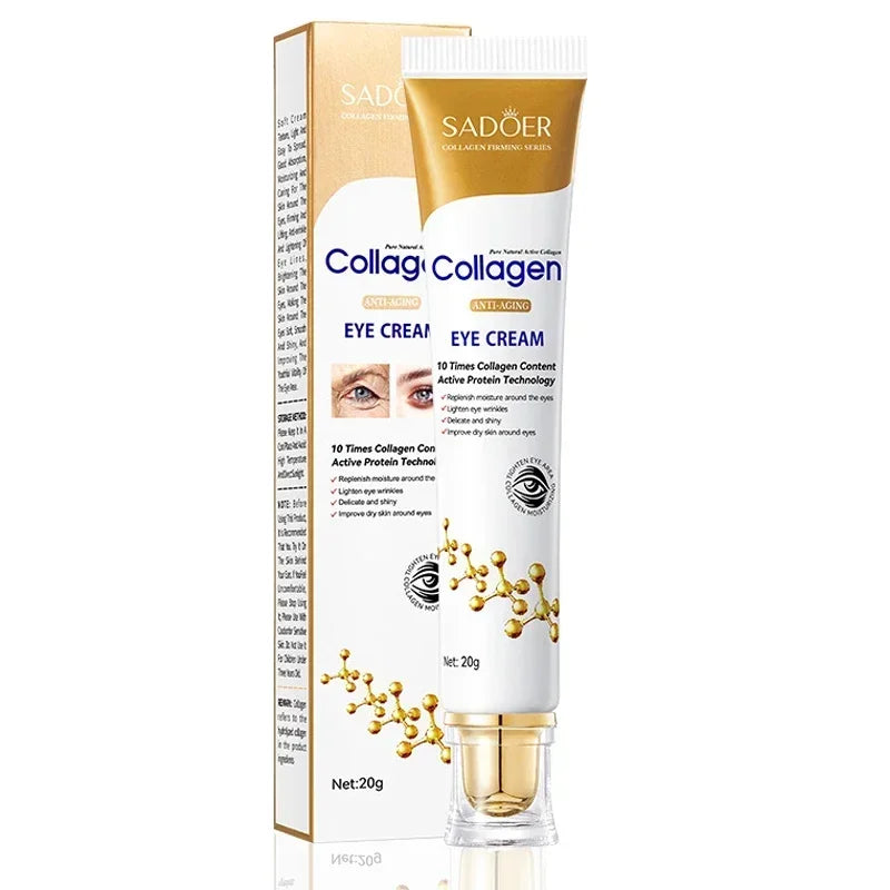 Collagen Eye Cream for Dark Circles and Puffiness - Smarsty