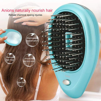 Electric Negative Ion Massage Comb for Scalp Relief - Smarsty