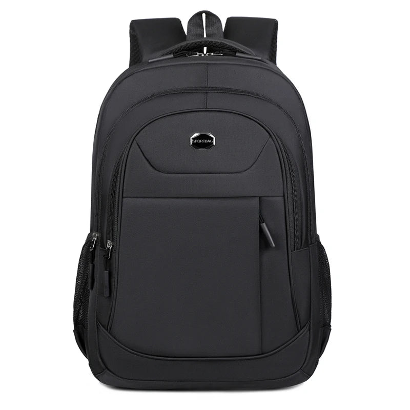 Men's Backpack Oxford Waterproof Backpack Business Computer Bag Leisure Travel Backpack High School Student Backpack - Smarsty