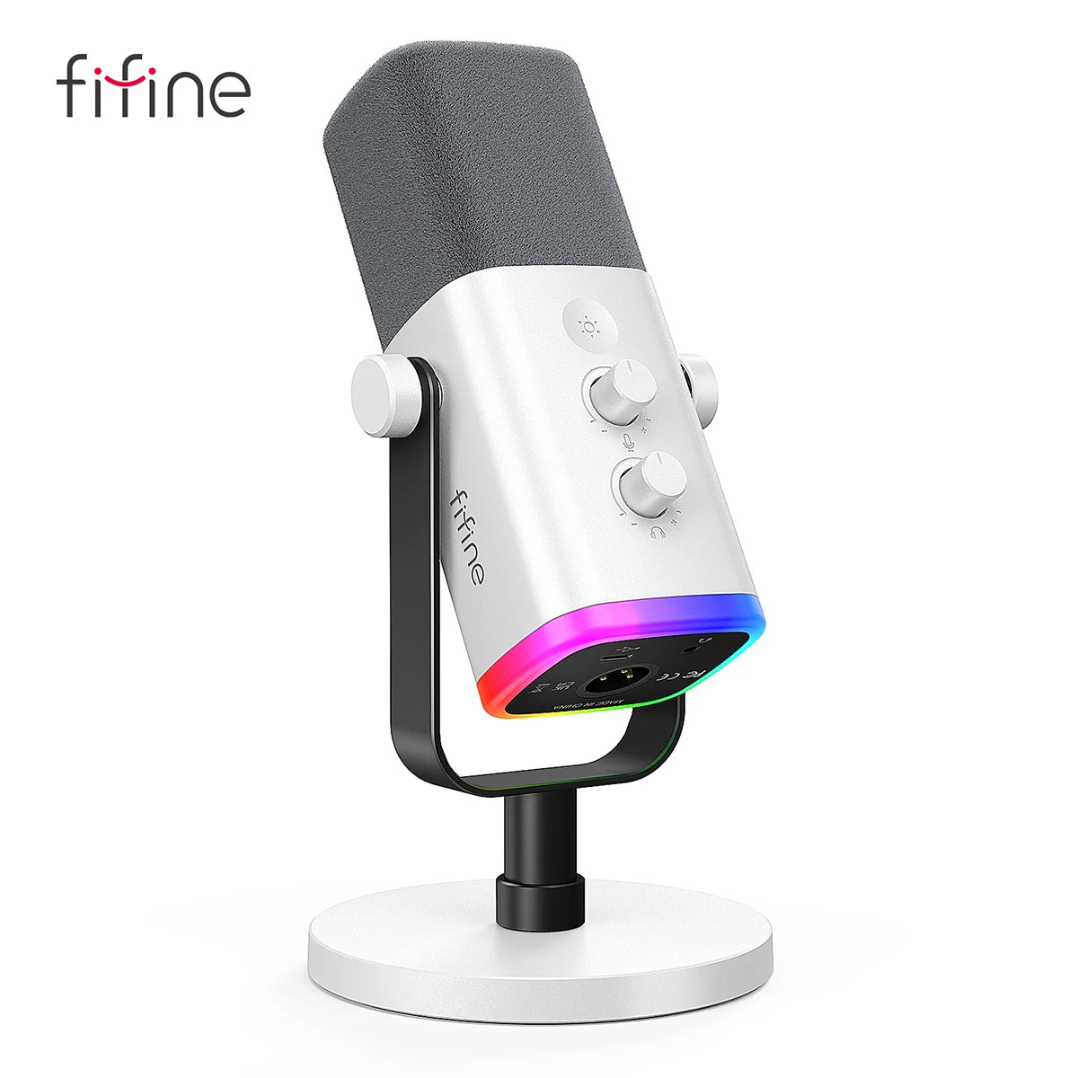 FIFINE USB XLR Dynamic Microphone for Gaming and Streaming - Smarsty