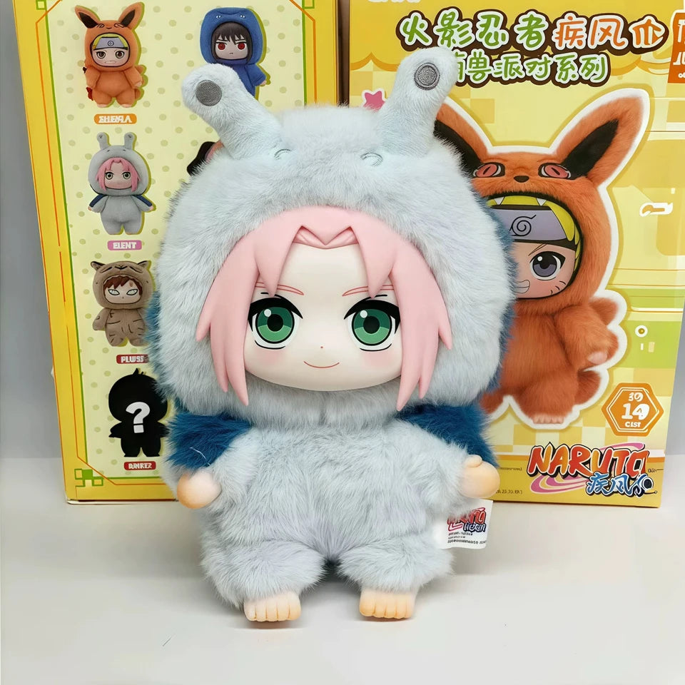 EAKI Naruto Blind Box Shippuden Party Series Uzumaki Stuffed Plush Figure Bag Pendant Ornament Doll Toy Collection Birthday Gift - Smarsty
