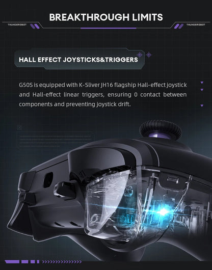 Thunderobot G50S Wireless Gaming Controller with Hall Effect Joystick - Smarsty