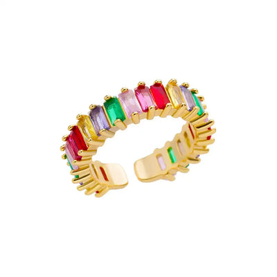 Luxury Gold 316L Stainless Steel Rings for Women - Smarsty