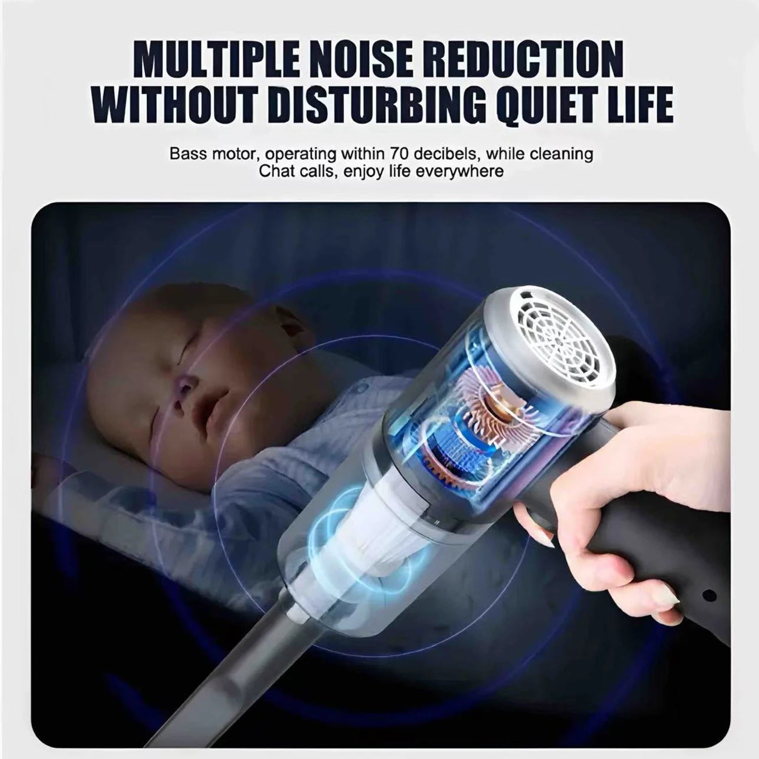 USB Charging Car Vacuum Cleaner High Power Auto Cleaning - Smarsty