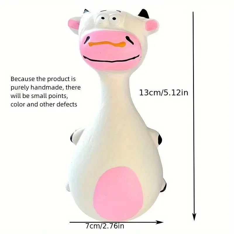 Interactive Squeaky Rubber Toys for Small Dogs - Smarsty