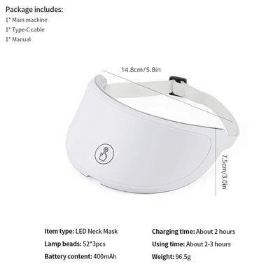 LED Skin Care Massager for Face and Neck Rejuvenation - Smarsty