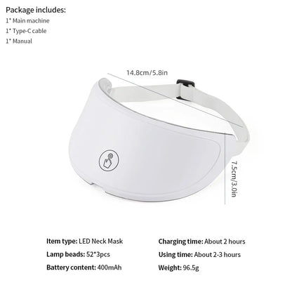 LED Skin Care Massager for Face and Neck Rejuvenation - Smarsty