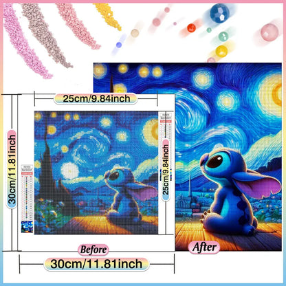 Disney Stitch Diamond Painting Craft Kit for Home Decoration - Smarsty