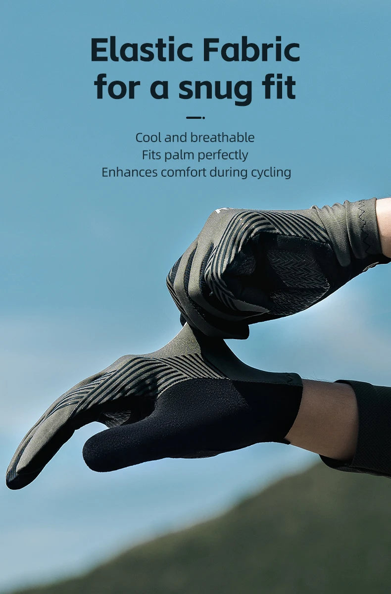 Rockbros Breathable Cycling Gloves Non Slip Touchscreen - Smarsty