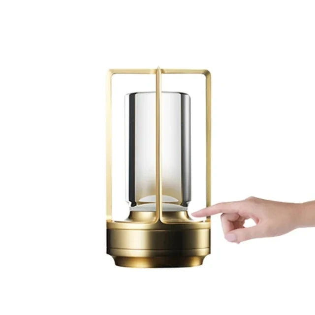 Wireless LED Touch Sensor Table Lamp for Bedroom Decor - Smarsty