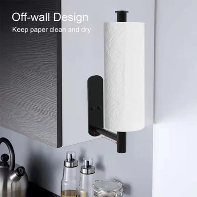Durable Stainless Steel Paper Towel Rack for Kitchen - Smarsty