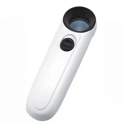 40X Handheld Magnifier With LED Lights for Clear Identification - Smarsty