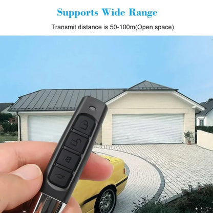 433MHz Keychain Remote Control for Garage Door Cloning - Smarsty
