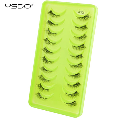 YSDO Natural Full Cat Eye False Eyelashes 3D Effect - Smarsty