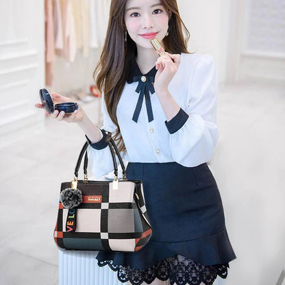 PU Leather Crossbody Bag For Women Large Capacity Travel - Smarsty