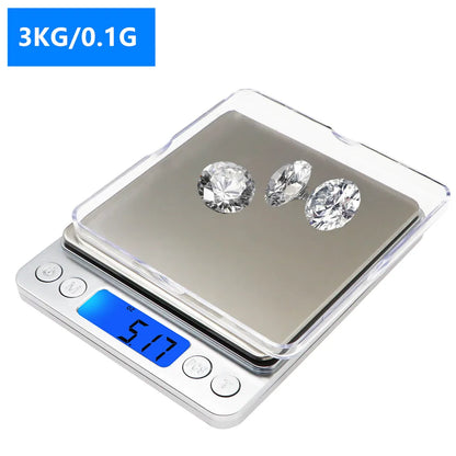 Mini Digital Kitchen Scale with LED Display and Precision Accuracy - Smarsty