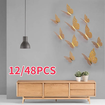3D Butterfly Wall Stickers for Home Decor - Smarsty