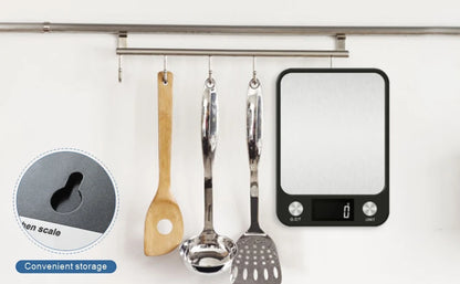 Digital Kitchen Scale 15Kg High Capacity Stainless Steel - Smarsty
